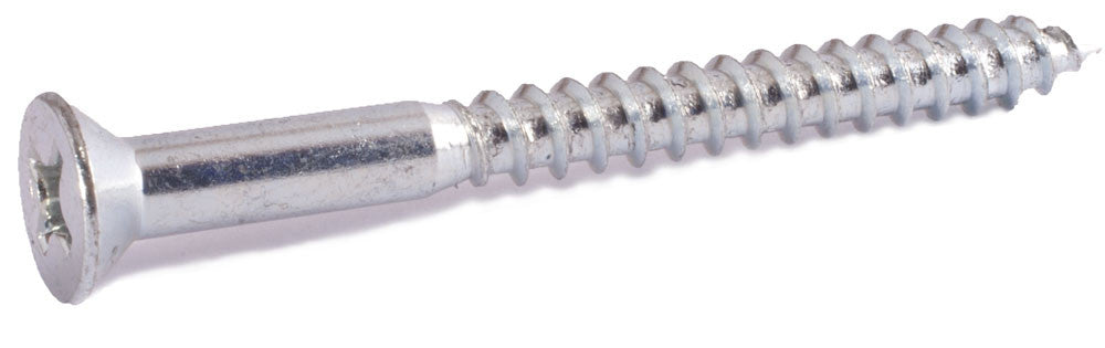 14 x 4 Phillips Flat Wood Screw Zinc Plated