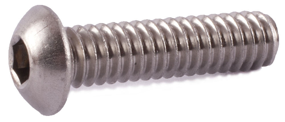 1/4-20 x 1 18-8 (A2) Stainless Steel Button Socket Cap Screw