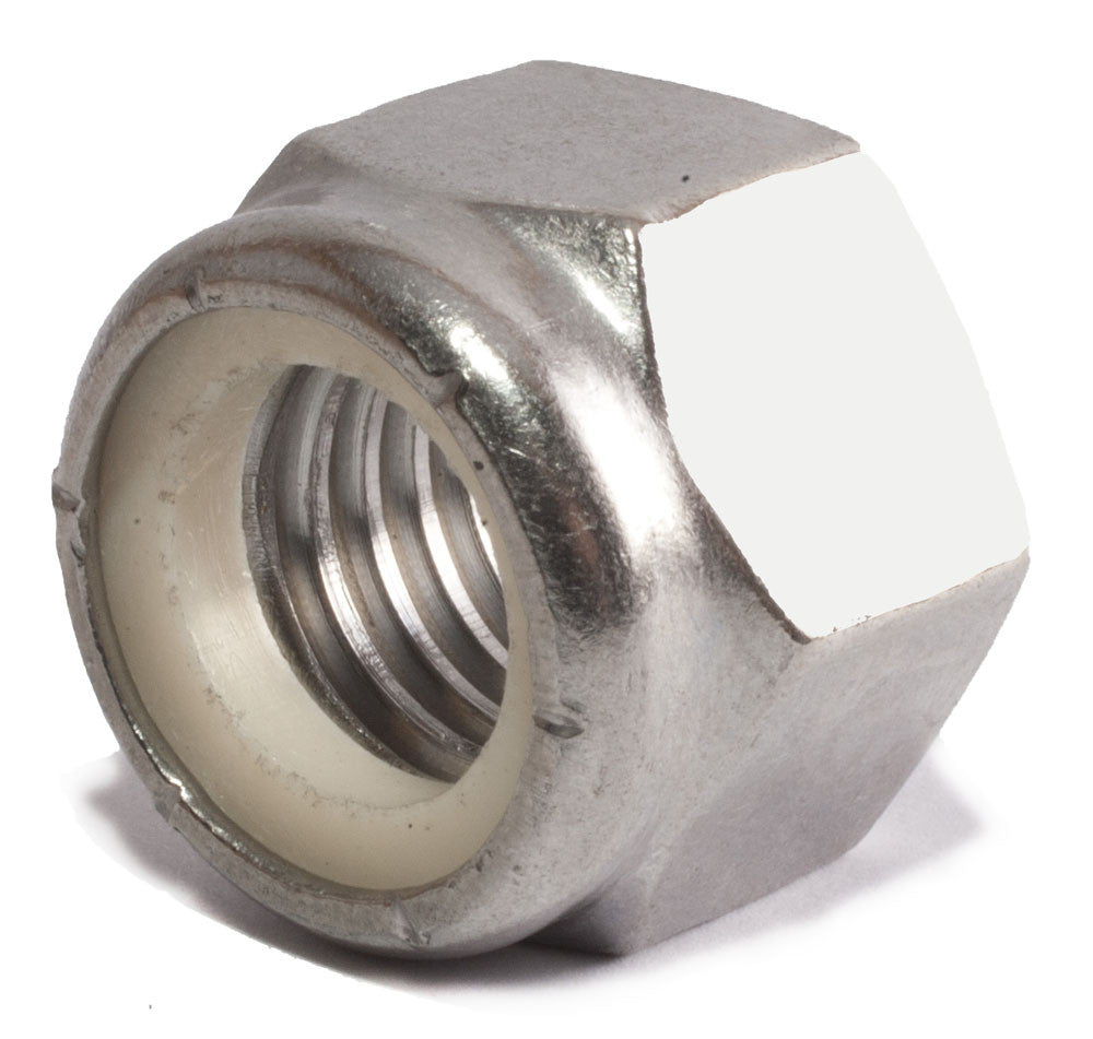 4-40 Nylon Insert Locknut 18-8 Stainless Steel