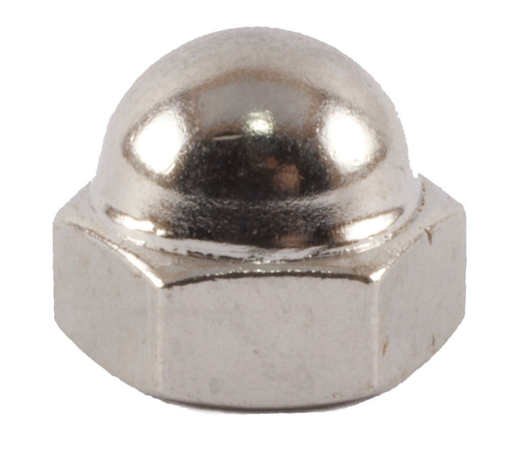 10-24 Cap Nut Nickel