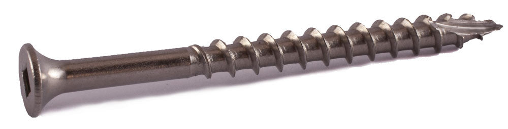 10 x 2 1/2 Stainless Steel Square Bugle T17 Deck Screw 305