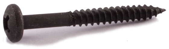 6-20 x 1 1/4 Phillips Pan Face Framing Screw T17 - Carton – Black Oxide (8,000)