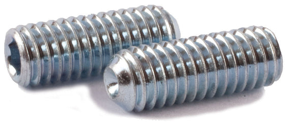 M12-1.75 x 16 Socket Set Screw Cup Point DIN 916 – Zinc Plated