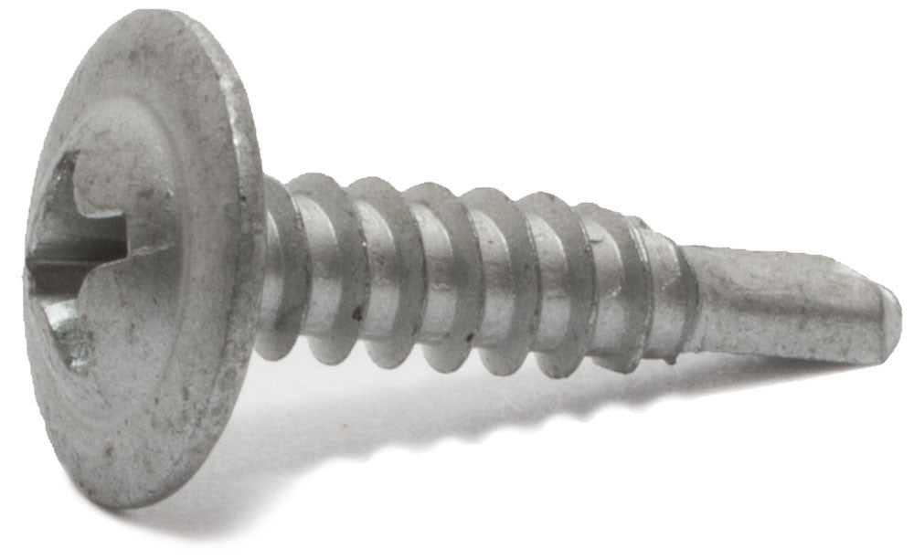 8 x 1 1/4 Simpson Mod Truss-Head Self-Drilling Wire Lath Screws - Phillips Drive 410 Stainless Steel - Carton (4000)