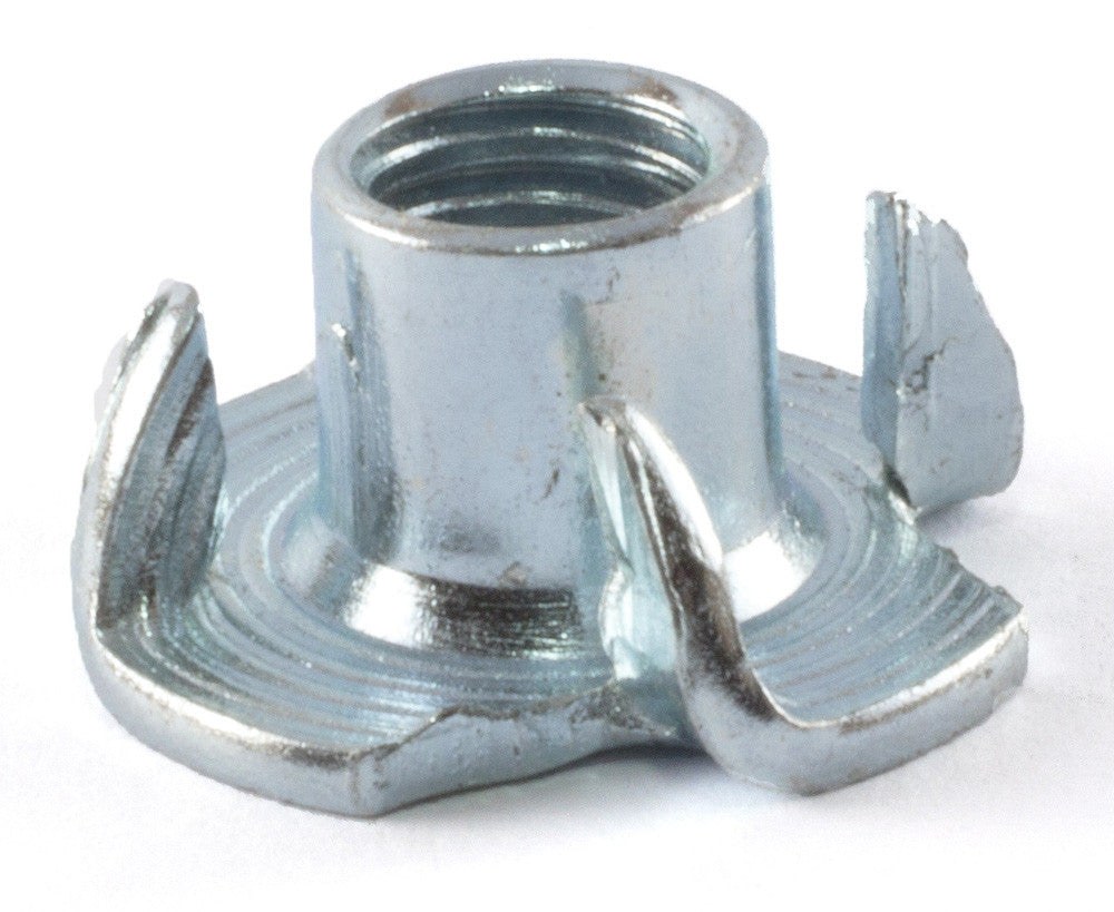 3/8-16 x 7/16 Tee Nut 4 Prong – Zinc Plated