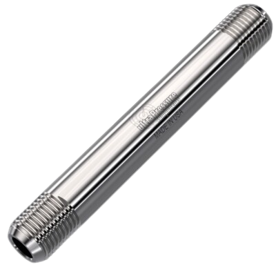 5404N-9M6.0 | 9/16" x 6" MP Nipple, Stainless Steel - 20K psi