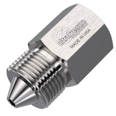 5406-12N9H | 3/4" Female NPT x 9/16" HP Male, Stainless Steel - 10K psi