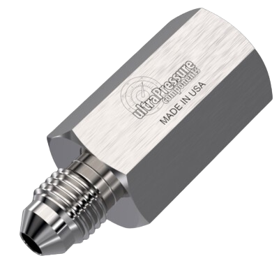 5406-6N8J | 3/8" Female NPT x 1/2" JIC Male, Stainless Steel - 15K psi