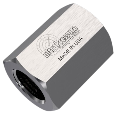 5000-8N8N | 1/2" Female NPT x 1/2" Female NPT, Stainless Steel - 15K psi
