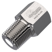 5406-12N16N | 3/4" Female NPT x 1" Male NPT, Stainless Steel - 10K psi
