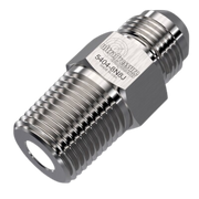 5404-2N4J | 1/8" Male NPT x 1/4" Male JIC, Stainless Steel - 15K psi