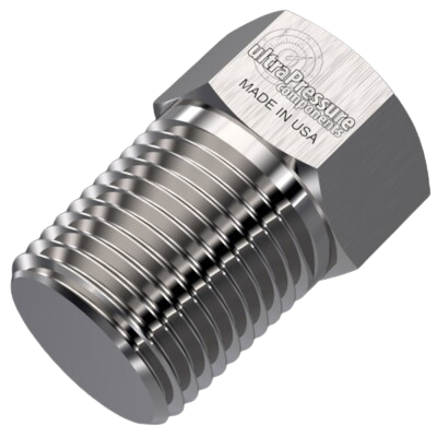 5406P-1N | 1/16" Male NPT Plug, Stainless Steel - 15K psi