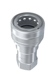 NV-16-16C-NPT | Agricultural Interchange ( Poppet Style), 1" Coupler Body x 1" Female NPT.