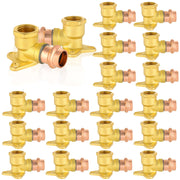 30 Pcs 1/2" Press Copper Drop Ear Elbow (Lead Free)