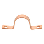 10 Pcs 1-1/4" Copper Pipe Straps, Two Hole at Wholesale Price