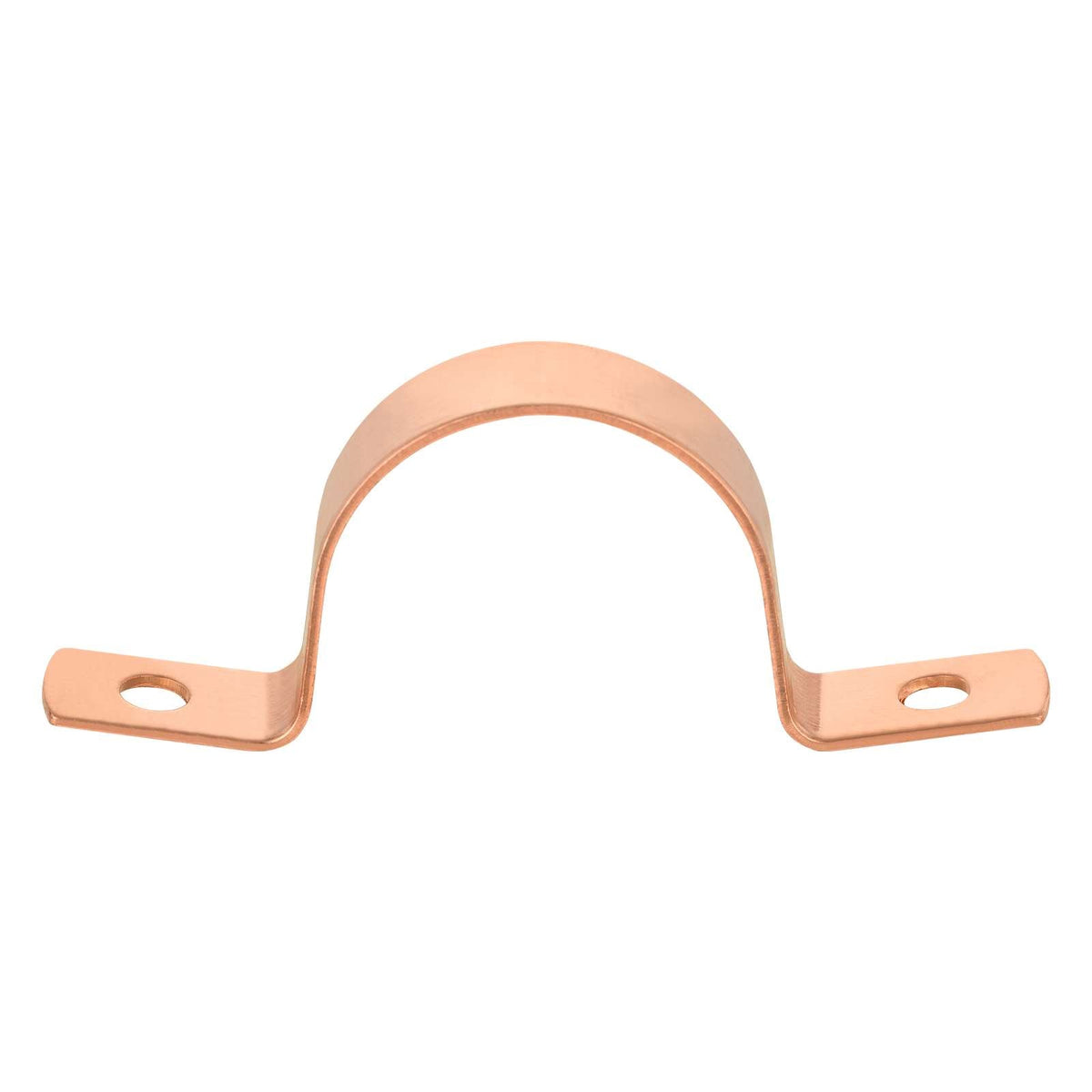 10 Pcs 1-1/2" Copper Pipe Straps, Two Hole at Wholesale Price