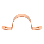 10 Pcs 1-1/2" Copper Pipe Straps, Two Hole at Wholesale Price