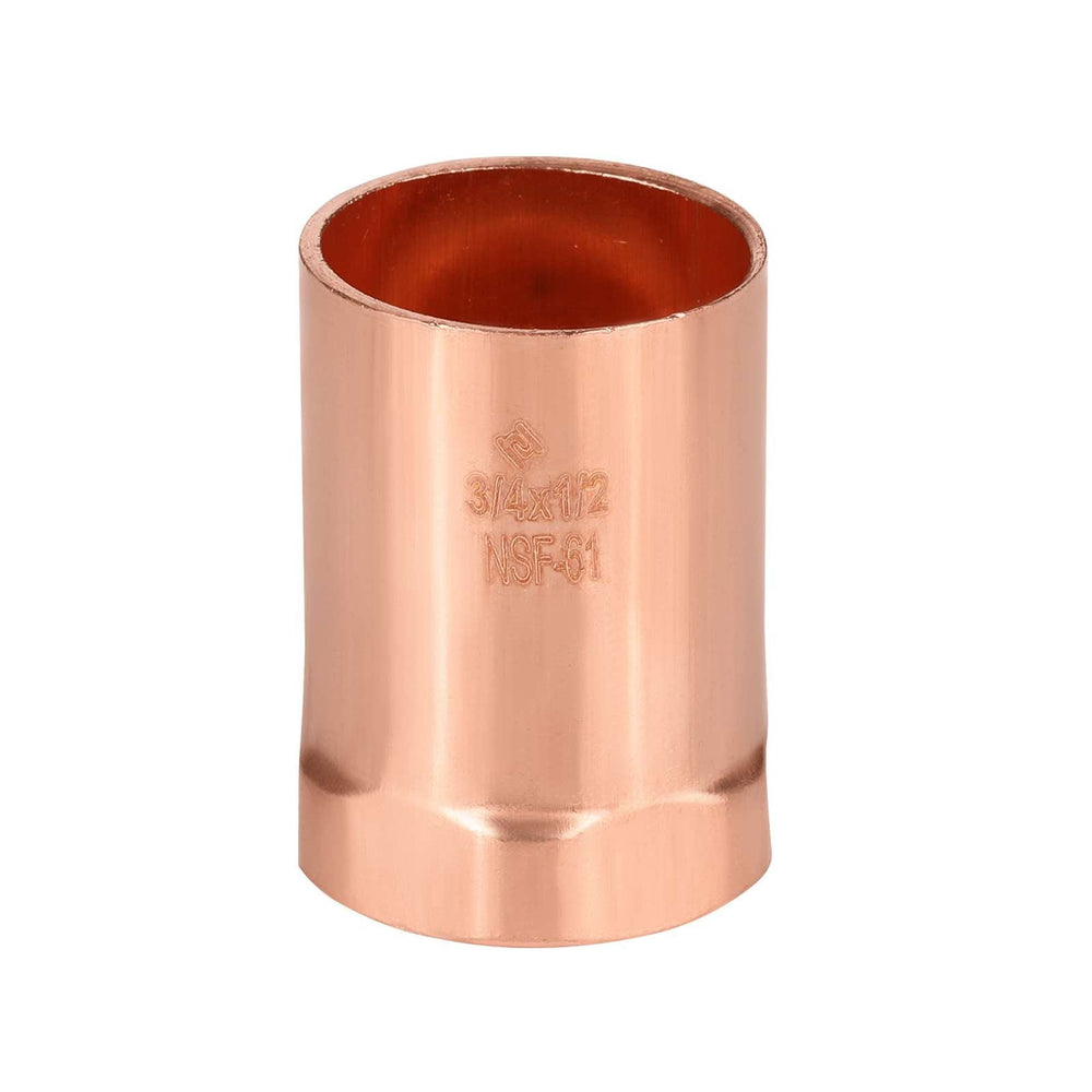 3/4" C x 1/2" FNPT Copper Female Adapter