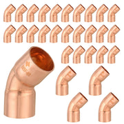 30 Pcs 1-1/2" 45º Copper Elbow at Wholesale Price