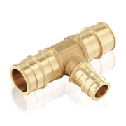 PEX A Expansion 3/4" x 3/4" x 1/2" PEX Expansion Reducing Tee (Lead Free)