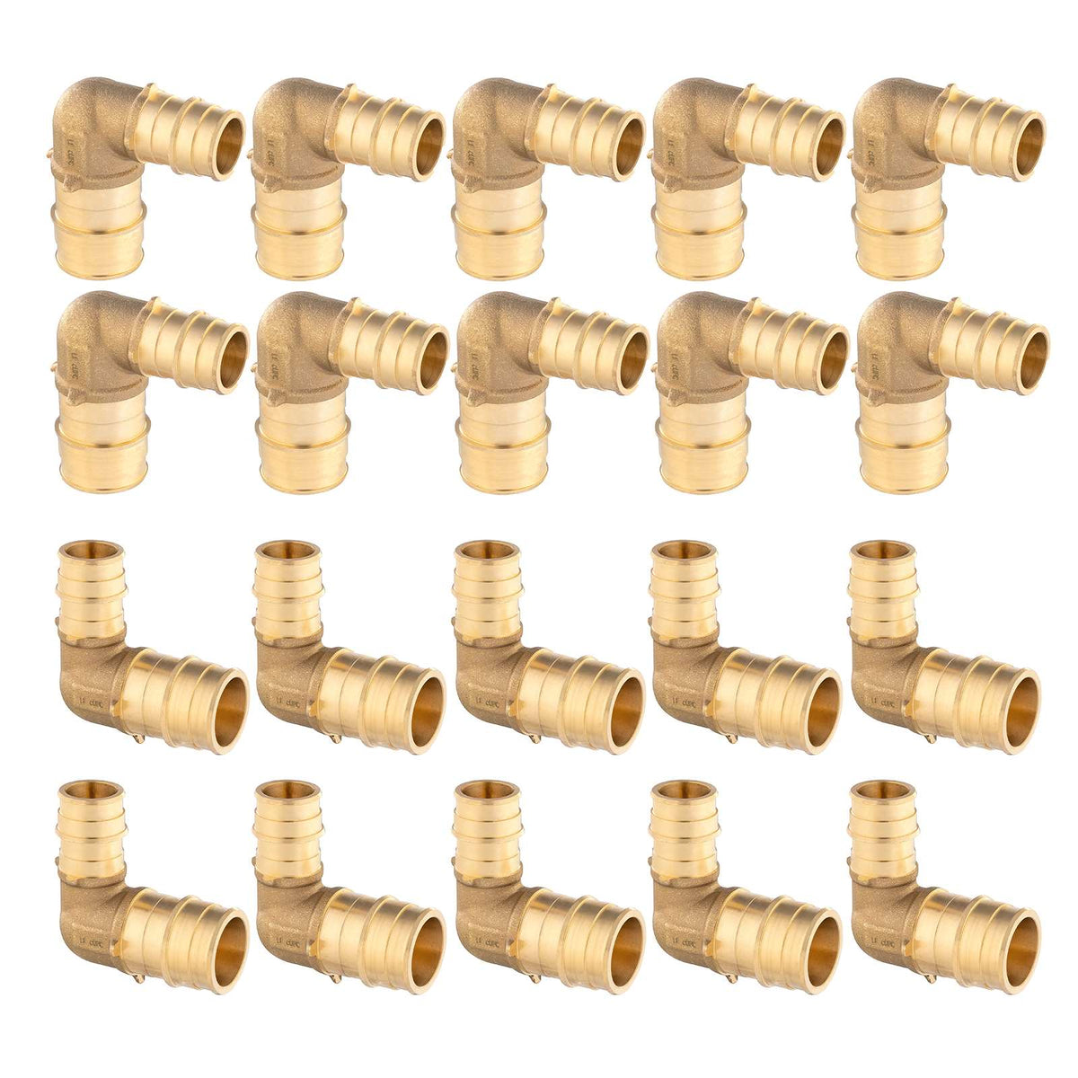 30 Pcs PEX A Expansion 3/4" PEX x 1" PEX Elbow Wholesale
