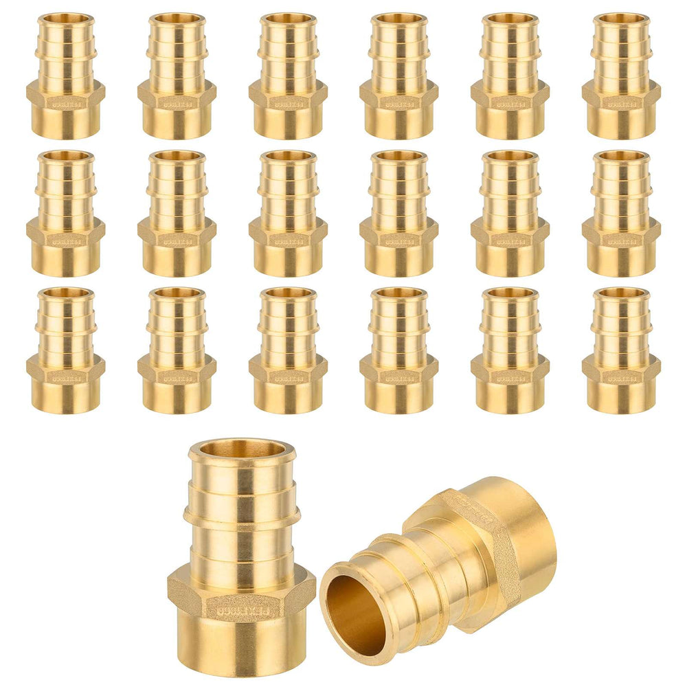 30 Pcs PEX A Expansion 1" PEX x 3/4" Male Sweat F1960 Adapter Wholesale