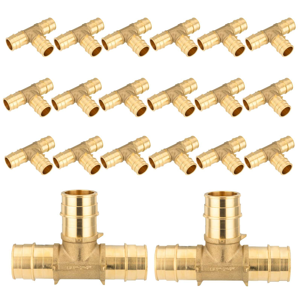 30 Pcs PEX A Expansion 3/4" x 3/4" x 3/4" PEX Expansion Tee Wholesale