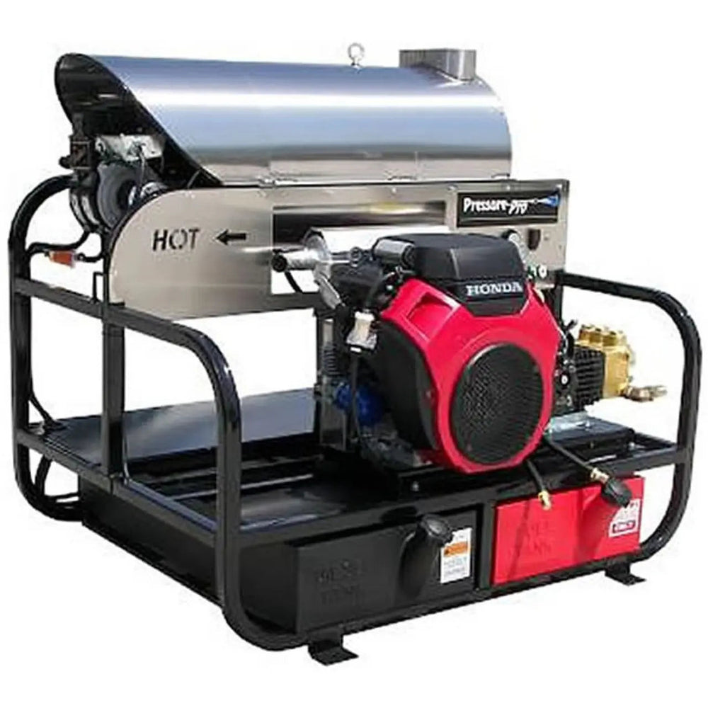 Pressure Pro 8GPM@3500psi Hot Super Skid Pressure Washer