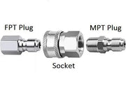*50 Pack* Quick Connect Plugs