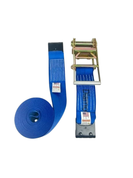 DiamondWeave™ 4" x 30 Ft Ratchet Strap w/ Flat Hooks  | R430FDW