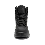 ROCKROOSTER Stowe Black 7 inch Composite Toe Leather Work Boots CP212BK
