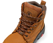 ROCKROOSTER Zumbro 6 inch Wide Steel Toe, Rubber Outsole, EH Protection,, ASTM 2413, Work Boots AK370