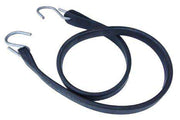 15 Inch Rubber Tarp Straps w/ Crimped S Hooks | 15 PACK
