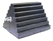 9 Pound Rubber Wheel Chock  | WC