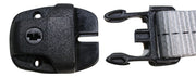 Grey Standard Buckle Spa Cover Hot Tub Wind Securement Strap Complete Kit | SIZE OPTIONS
