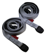 Grey Standard Buckle Spa Cover Hot Tub Wind Securement Strap Complete Kit | SIZE OPTIONS