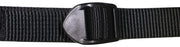 10 Ft Black Standard Buckle Spa Hot Tub Cover Adjustable Wind Straps | 2 COMPLETE KITS
