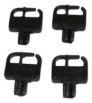 Black Standard Buckle Spa Hot Tub Cover Adjustable Wind Straps | NO PADS NO SCREWS