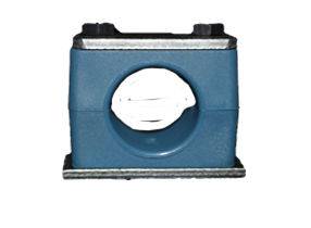 C4-19-CS-A | C4 Standard, 19 mm, 3/4" Tube, carbon steel assembly, consists of: polypropylene cushion set, cover plate, weld plate, and metric bolts