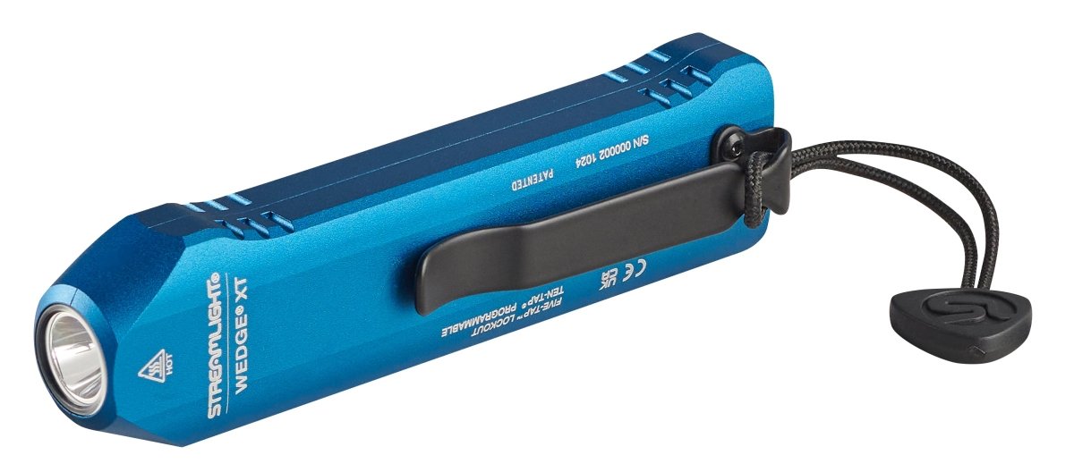 Streamlight C.O.P.S Wedge® XT EDC Everyday Carry LED Flashlight Blue 88825