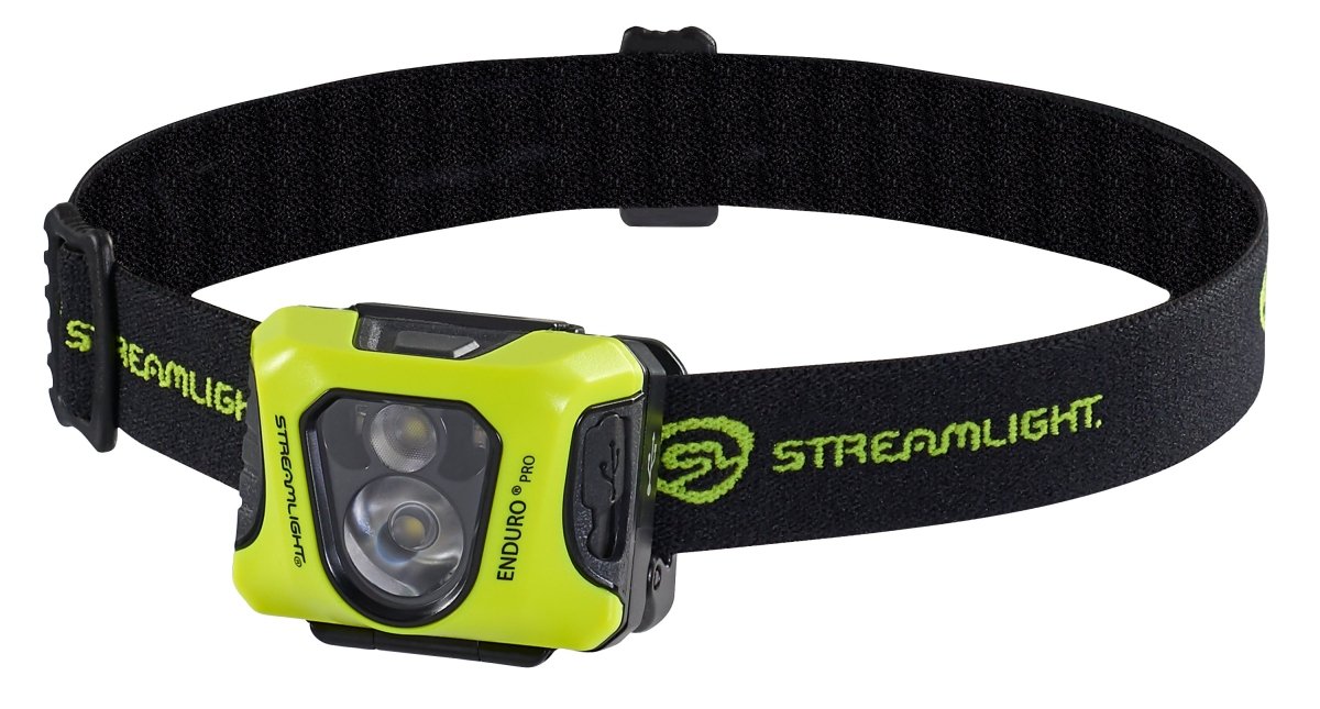 Streamlight Enduro® Pro Rechargeable USB LED Headlamp Flashlight Yellow 61435