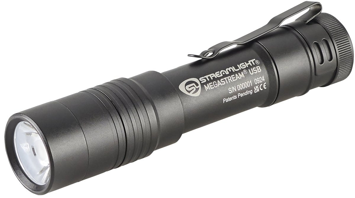 Streamlight MegaStream® Rechargeable USB LED Flashlight Black 66210