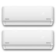 Dual Split 18000 BTU 1.5-Ton Diamante Ultra Wi-Fi 22 SEER2 Energy-Star Multi (2) Zone Wall Mount Air Conditioner Heat Pump 230-Volt