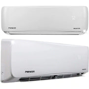 Dual 18000 BTU 1.5-Ton 21 SEER2 Multi (2) Zone Wall Mount Air Conditioner Heat Pump 230-Volt