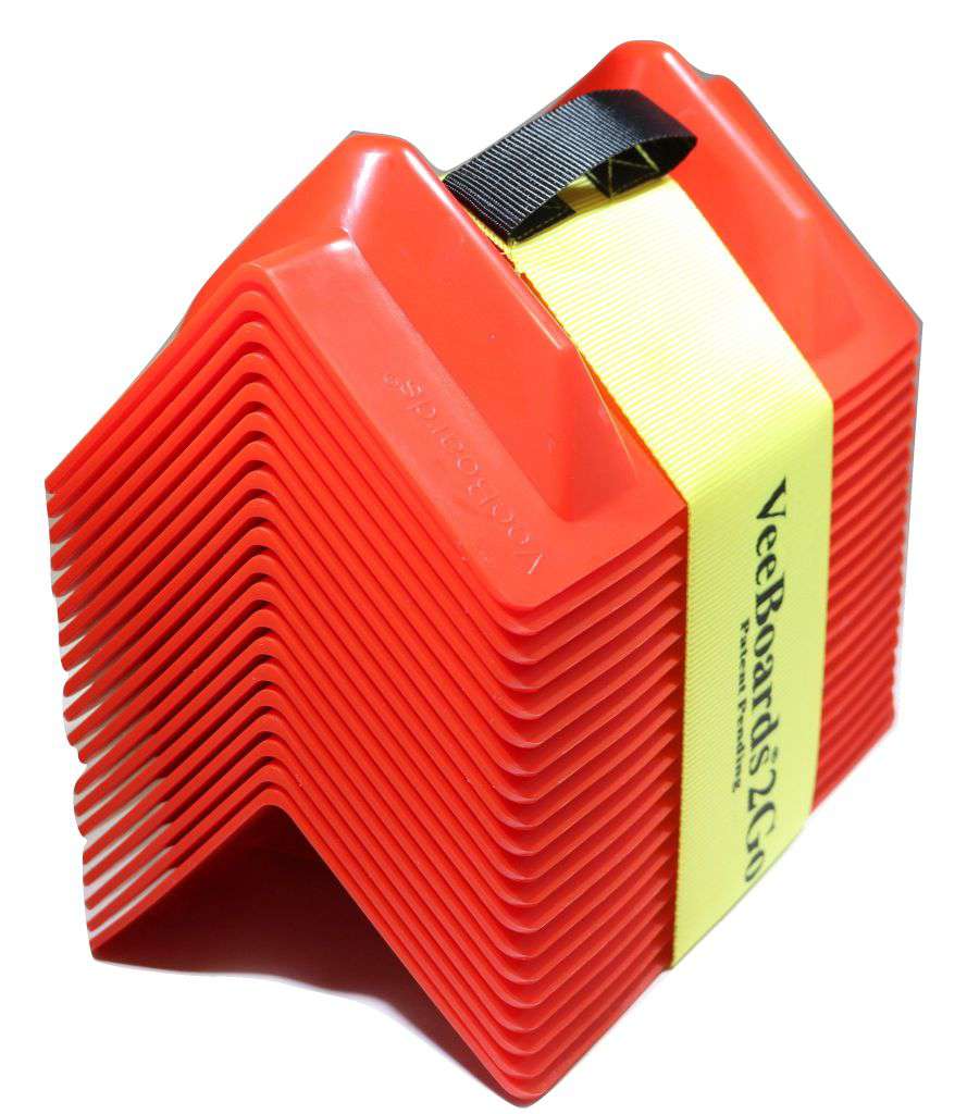 (20) Stacking Veeboards® Ratchet Strap Corner Protectors | VB2GO