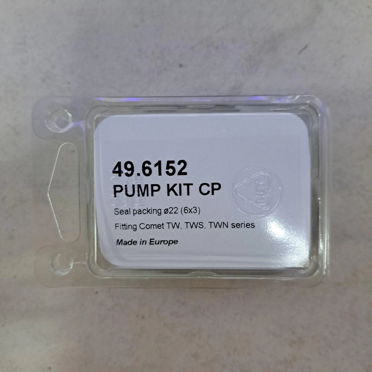 Veloci Replacement Pump Seal Kit - 49.6152