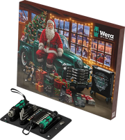 Wera 2026 Advent Calendar (24 Piece) with Flashdriver Torch | 05136614001