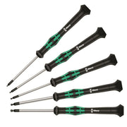Wera 2052/5 Kraftform Micro Ball End Hex Precision Screwdriver Set 05345275001