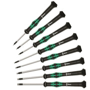 Wera 2054/8 Micro Precision Hex Screwdriver Set 8 Pieces SAE – 05345274001
