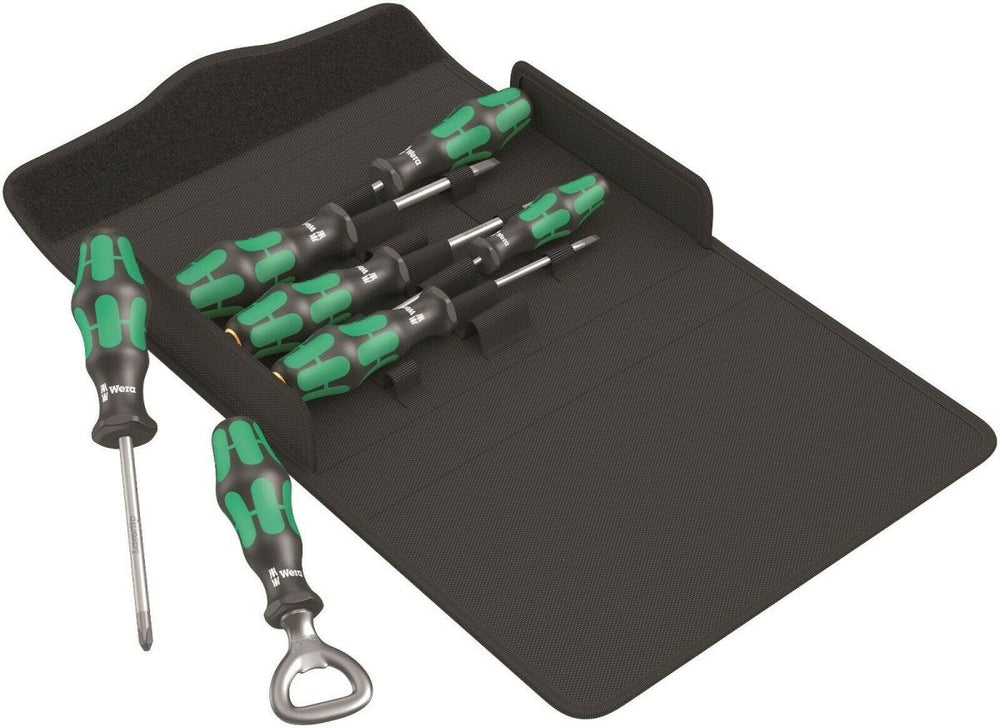 Wera 300/7 Set 2 Kraftform Plus Screwdriver Set 7 Piece 05105624001